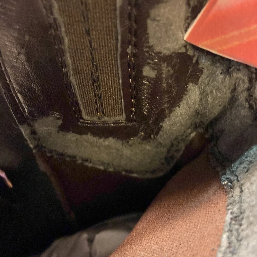 Clarks Zippered Boot Cognac.